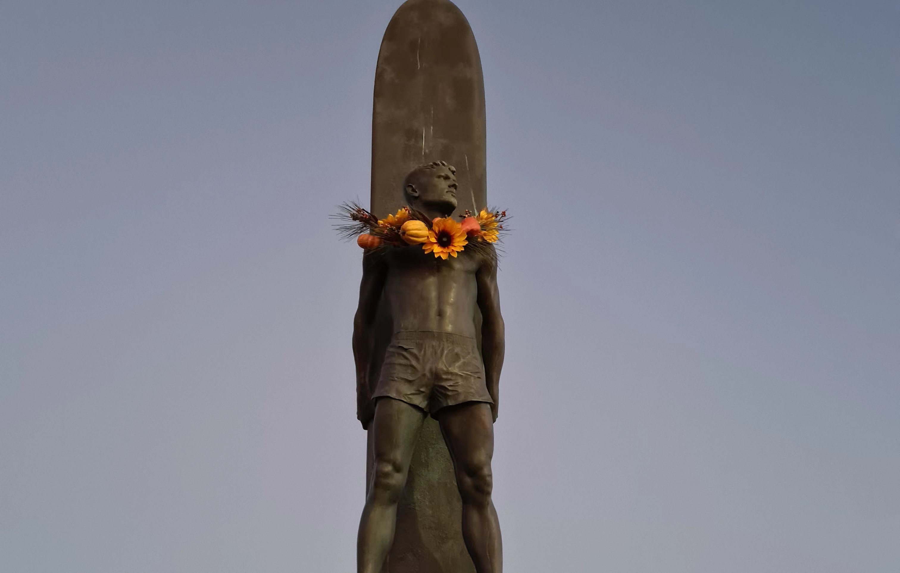 Surfer Dude Statue